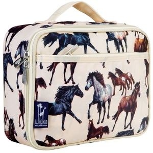 NWT WILDKIN Lunchbox Horses Equestion